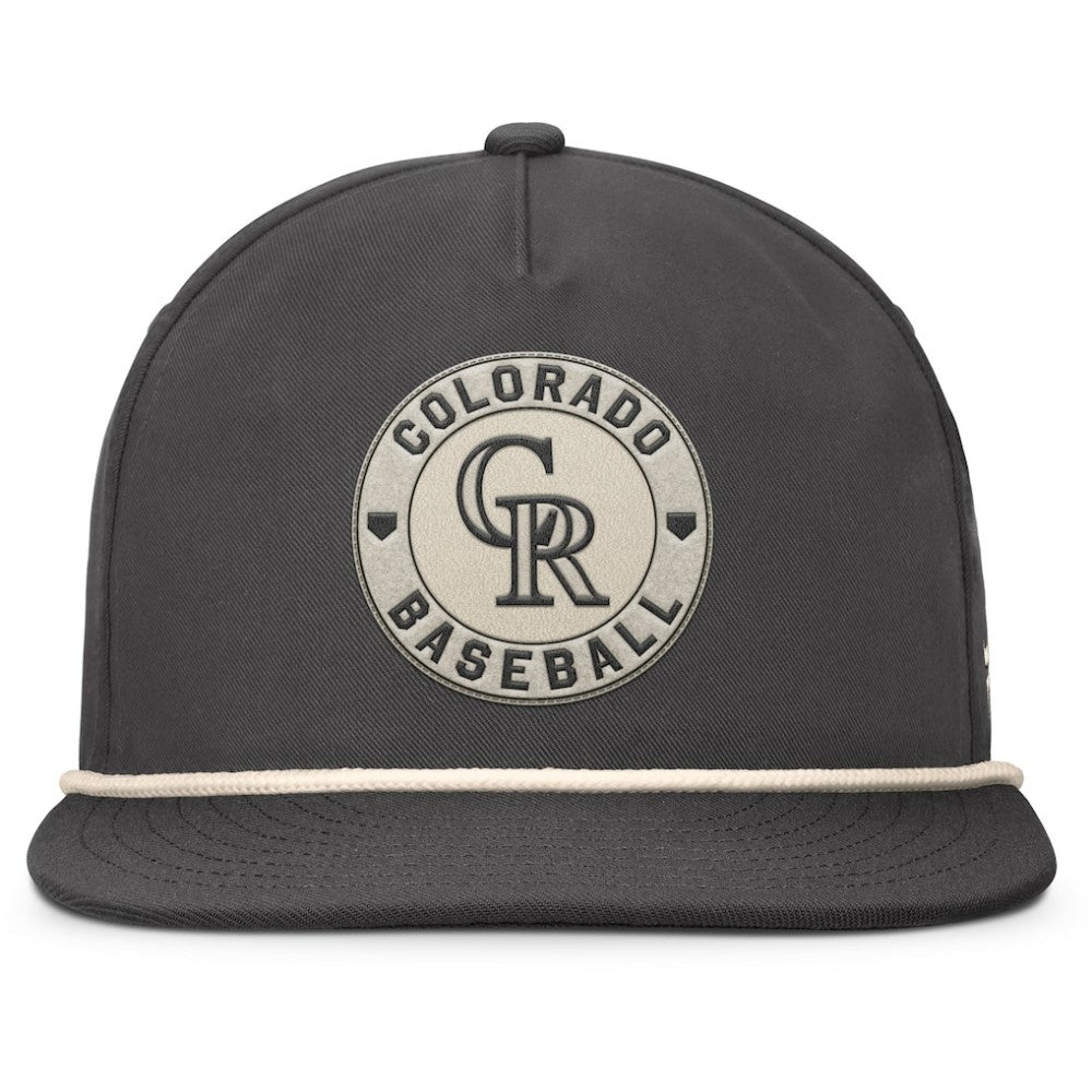 Colorado Rockies Fanatics Closer Adjustable Hat - Charcoal - Fanatics Online