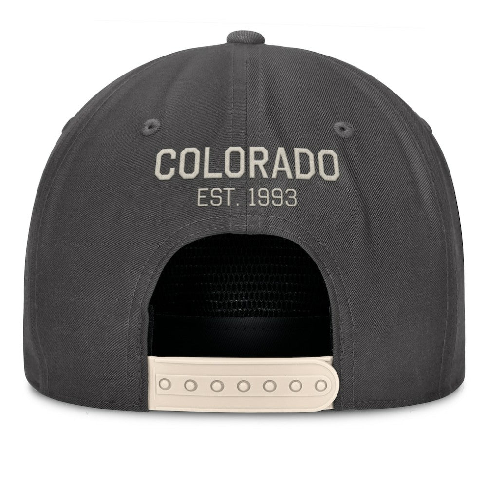 Colorado Rockies Fanatics Closer Adjustable Hat - Charcoal - Fanatics Online