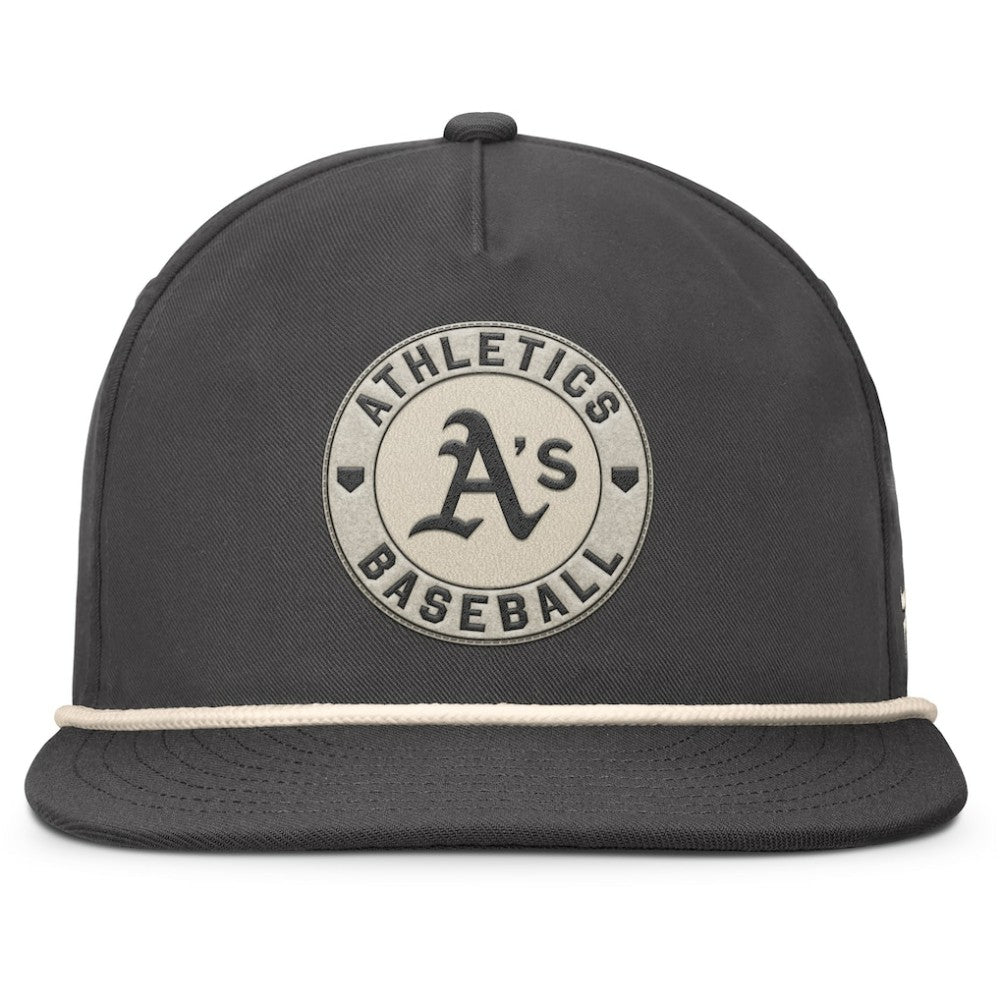 Athletics Fanatics Closer Adjustable Hat - Charcoal - Fanatics Lifestyle