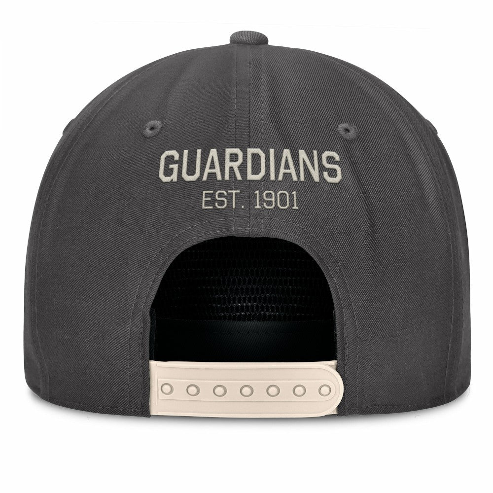 Cleveland Guardians Fanatics Closer Adjustable Hat - Charcoal - Fanatics on Sale