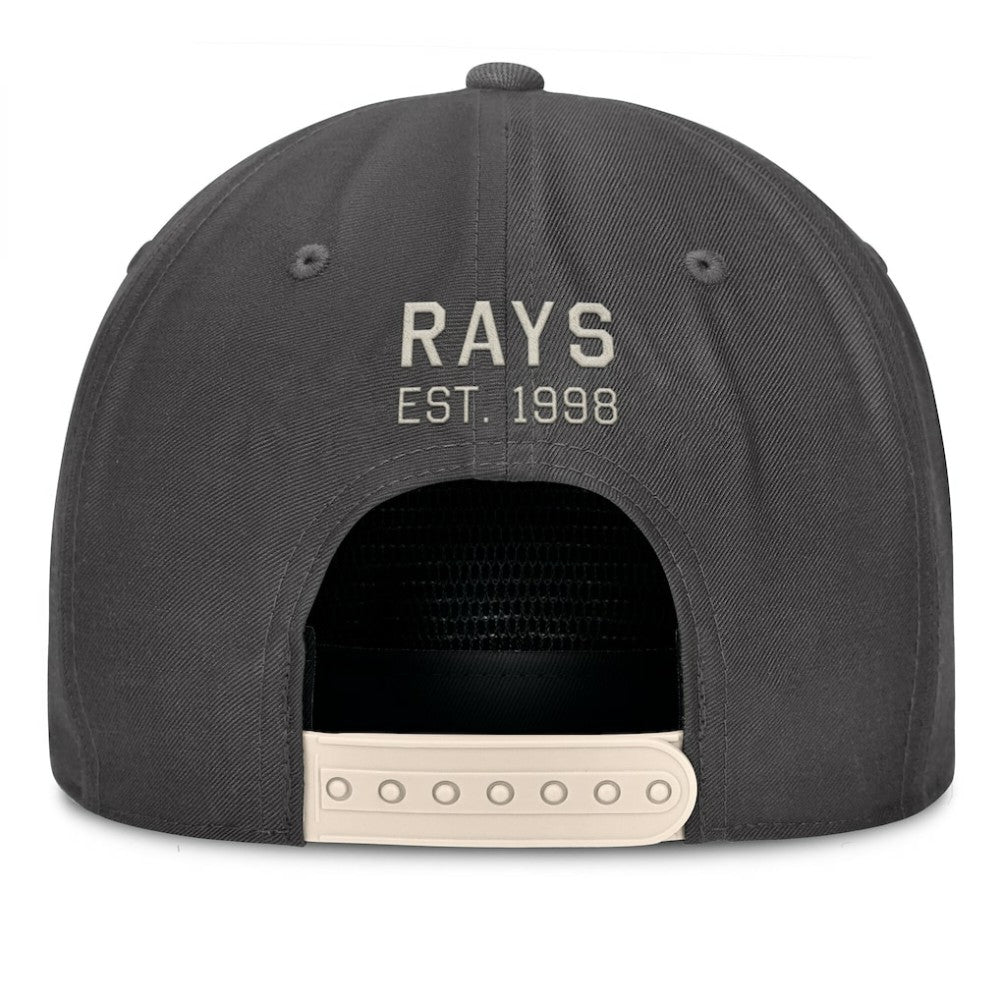 Tampa Bay Rays Fanatics Closer Adjustable Hat - Charcoal - Fanatics Online