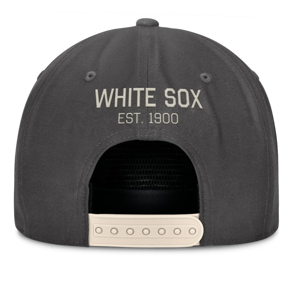 Chicago White Sox Fanatics Closer Adjustable Hat - Charcoal - Fanatics on Sale