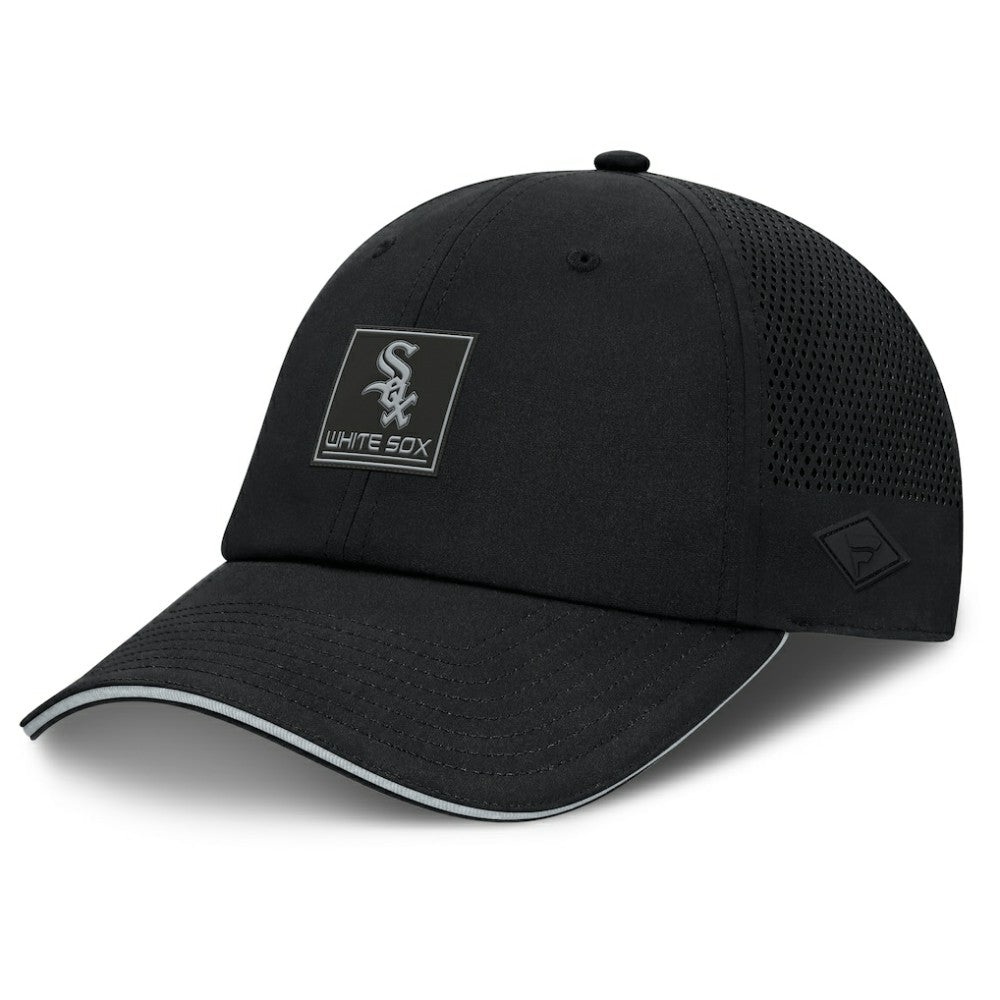Chicago White Sox Fanatics Level Up Driver Adjustable Hat - Black - Fanatics Discount
