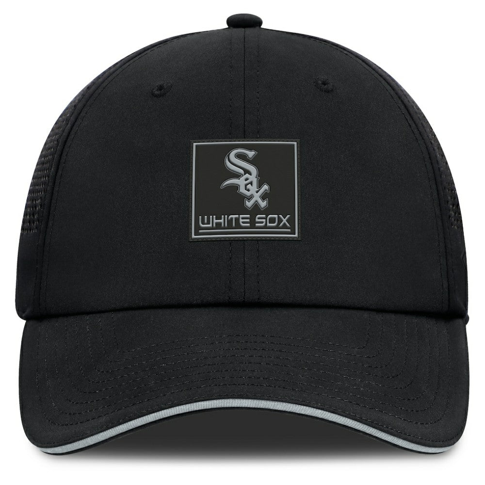 Chicago White Sox Fanatics Level Up Driver Adjustable Hat - Black - Fanatics Discount