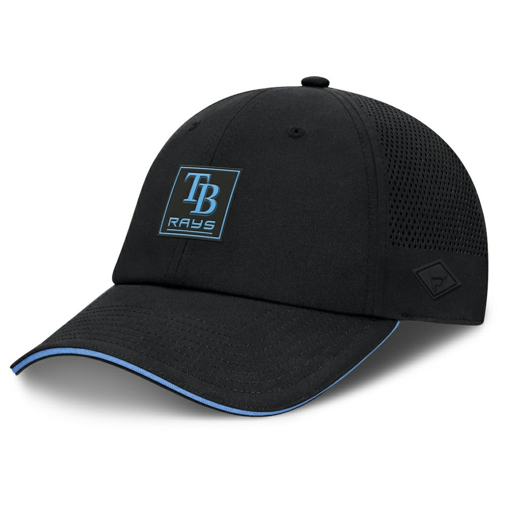 Tampa Bay Rays Fanatics Level Up Driver Adjustable Hat - Black - Fanatics Lifestyle