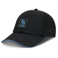 Tampa Bay Rays Fanatics Level Up Driver Adjustable Hat - Black - Fanatics Lifestyle