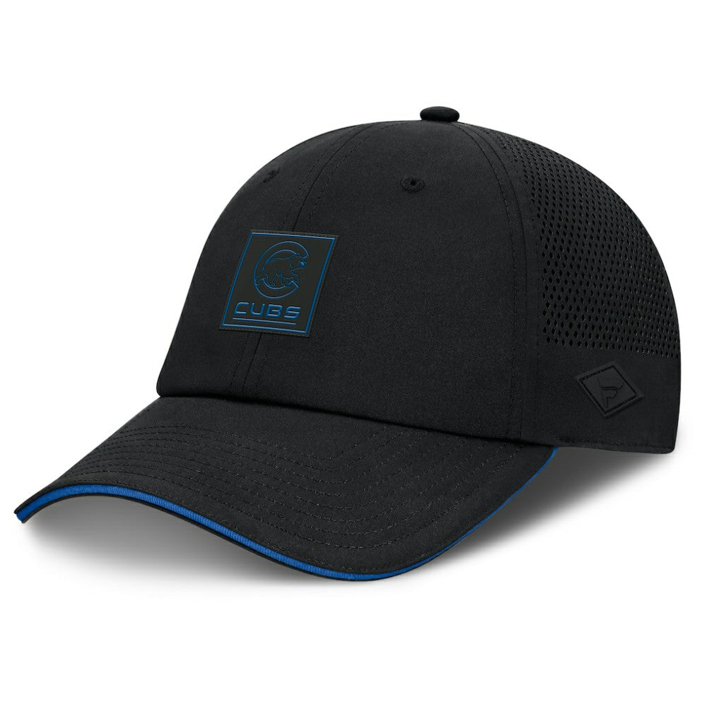 Chicago Cubs Fanatics Level Up Driver Adjustable Hat - Black - Fanatics Sale