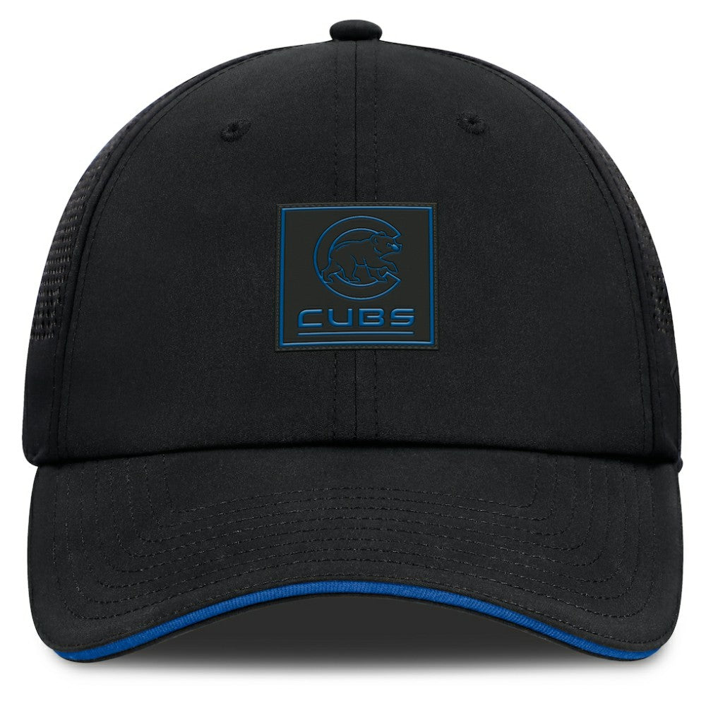 Chicago Cubs Fanatics Level Up Driver Adjustable Hat - Black - Fanatics Sale