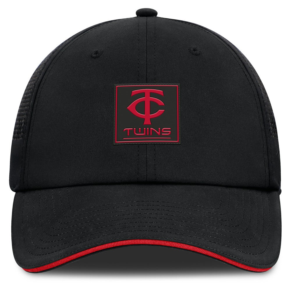 Minnesota Twins Fanatics Level Up Driver Adjustable Hat - Black - Fanatics on Sale