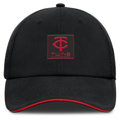 Minnesota Twins Fanatics Level Up Driver Adjustable Hat - Black - Fanatics on Sale