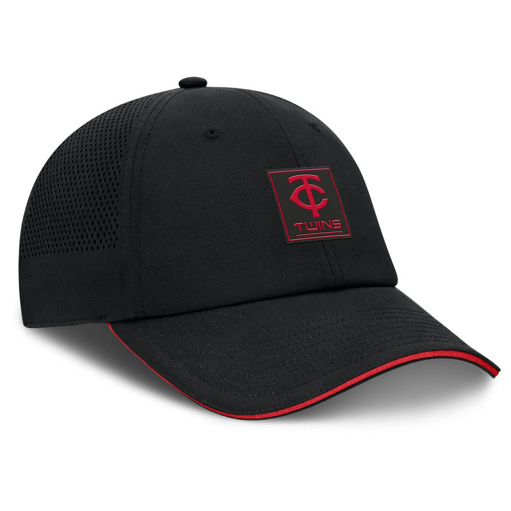 Minnesota Twins Fanatics Level Up Driver Adjustable Hat - Black - Fanatics on Sale