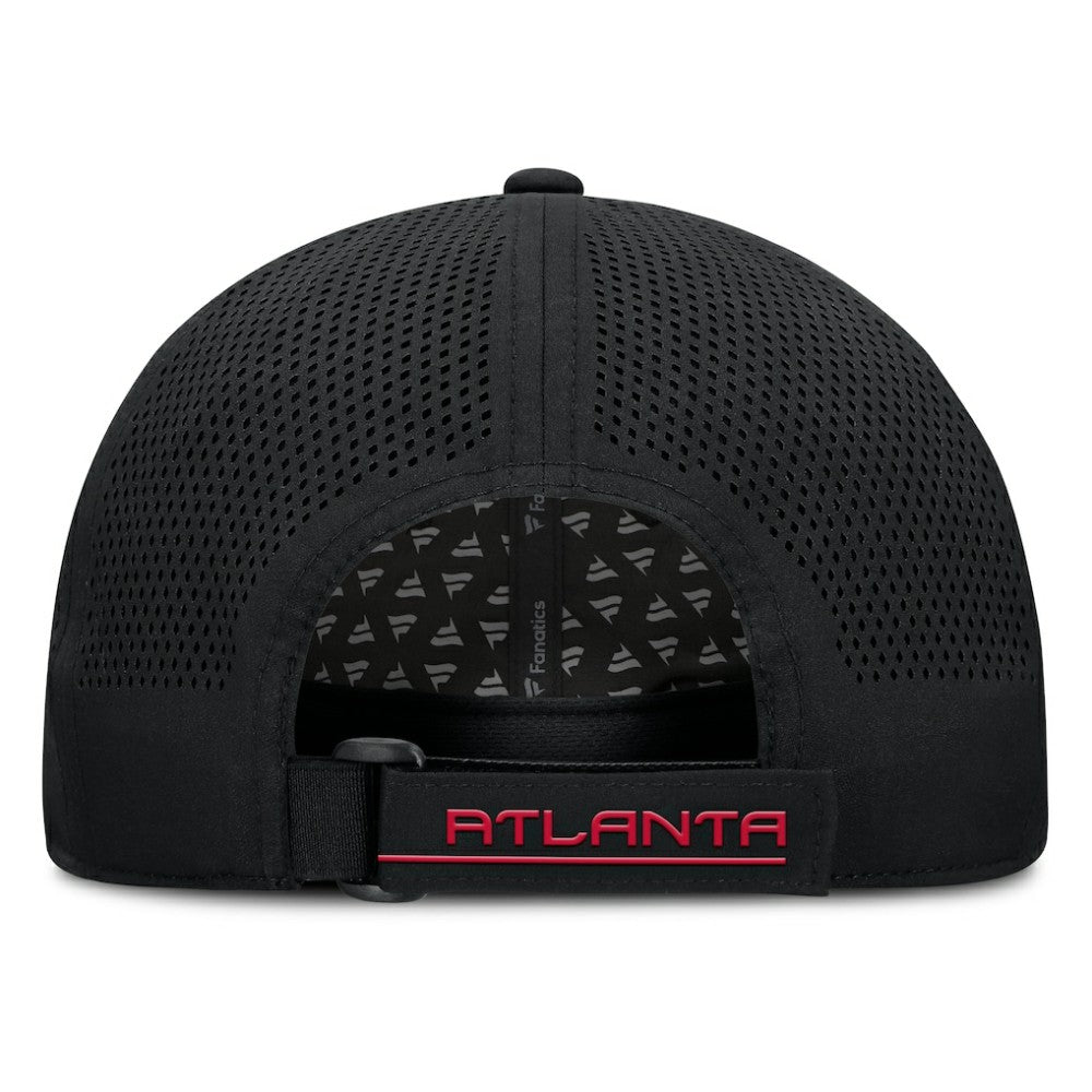 Atlanta Braves Fanatics Level Up Driver Adjustable Hat - Black - Fanatics Lifestyle