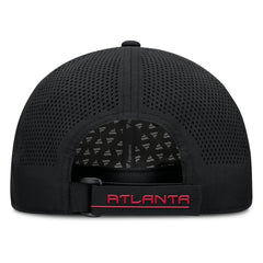 Atlanta Braves Fanatics Level Up Driver Adjustable Hat - Black - Fanatics Lifestyle