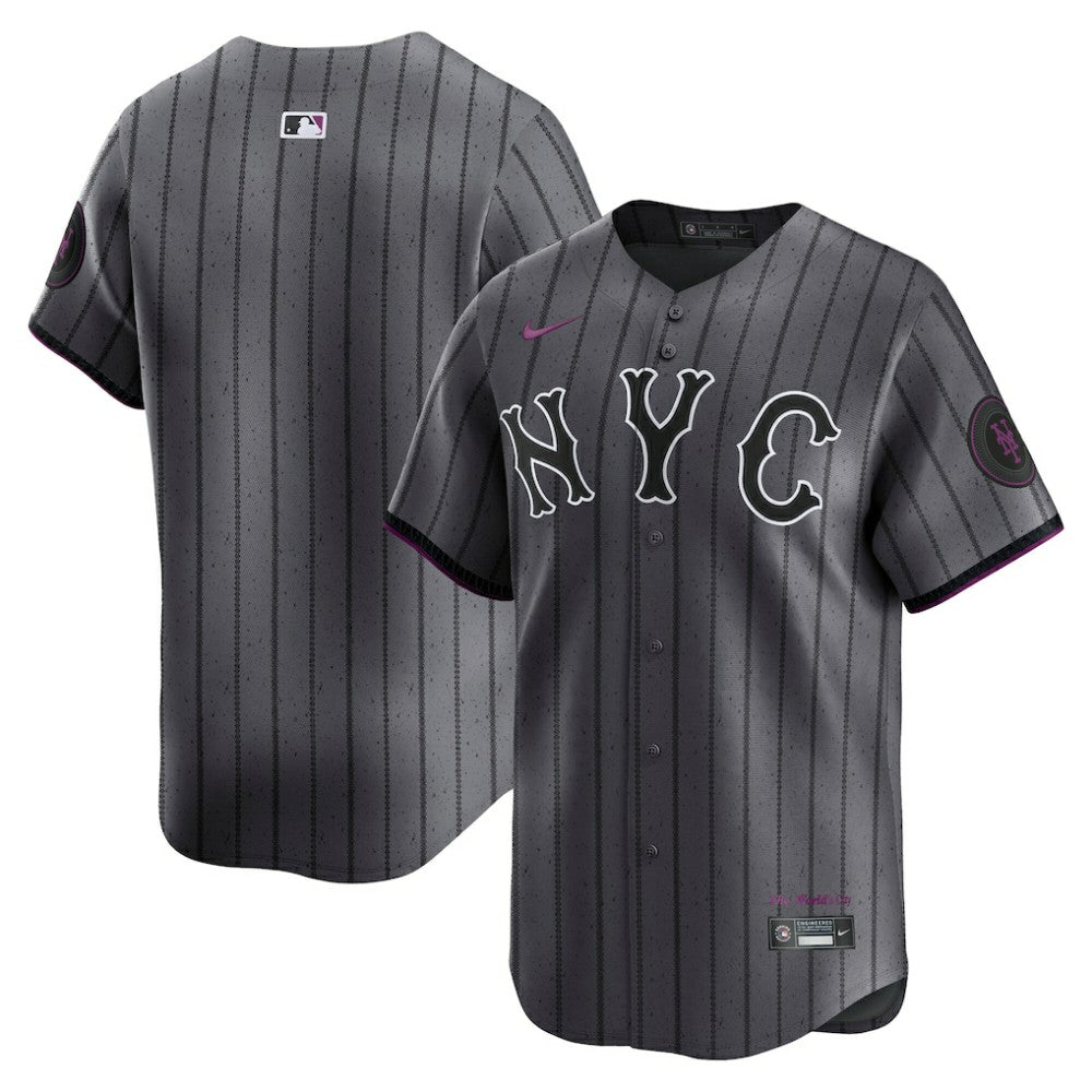 New York Mets Nike City Connect Limited Jersey - Gray - Nike Lifestyle