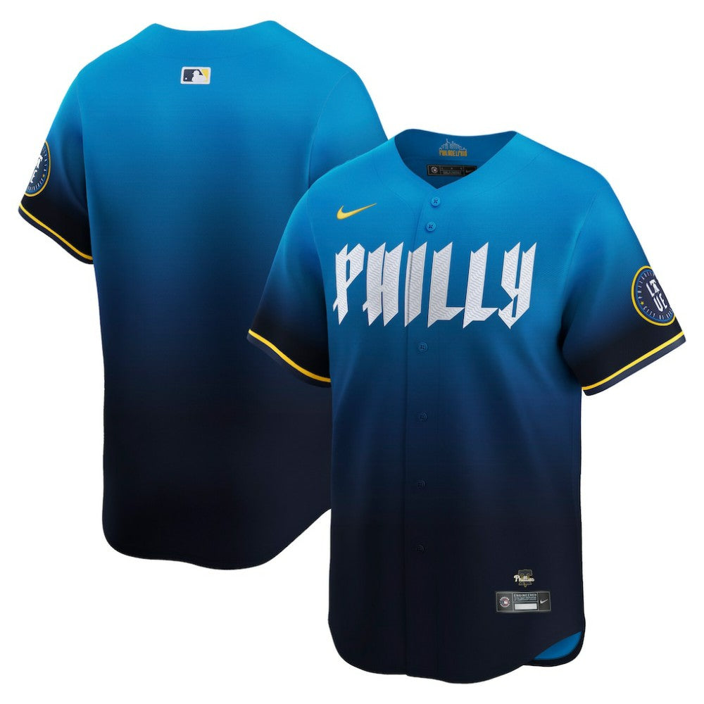 Philadelphia Phillies Nike City Connect Limited Jersey - Navy - Nike Online