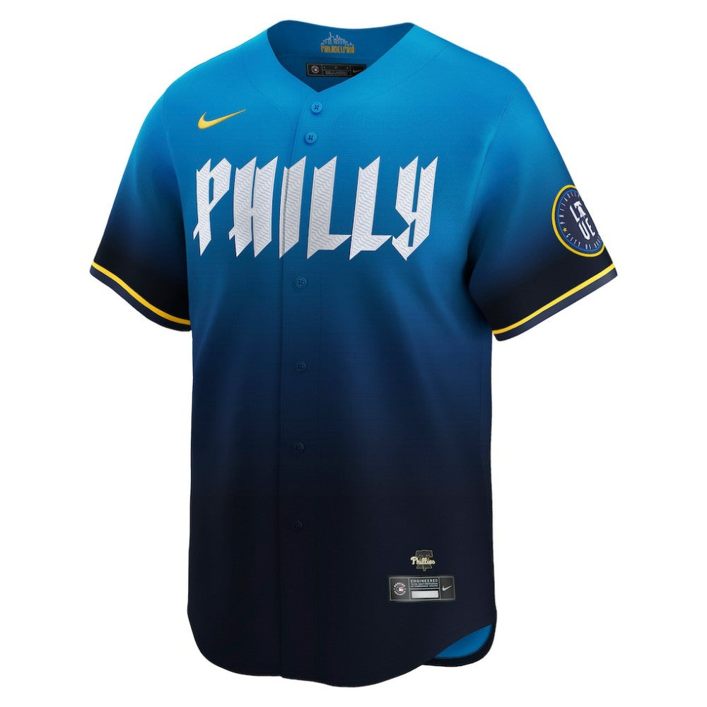 Philadelphia Phillies Nike City Connect Limited Jersey - Navy - Nike Online