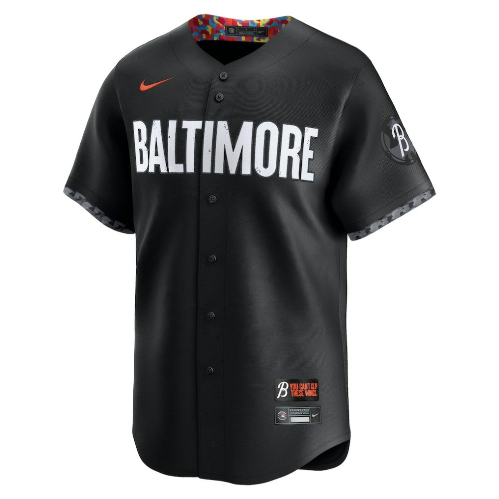 Adley Rutschman Baltimore Orioles Nike City Connect Limited Jersey - Black - Nike Sale