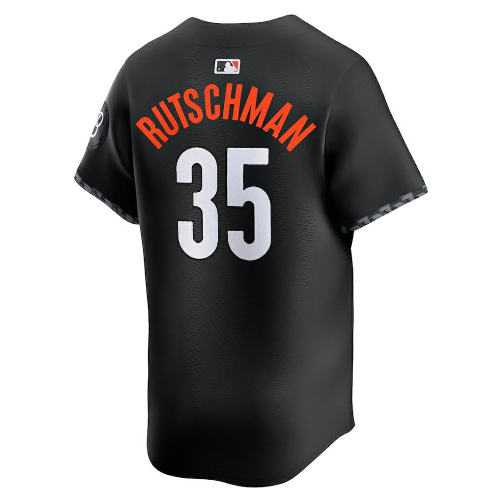 Adley Rutschman Baltimore Orioles Nike City Connect Limited Jersey - Black - Nike Sale