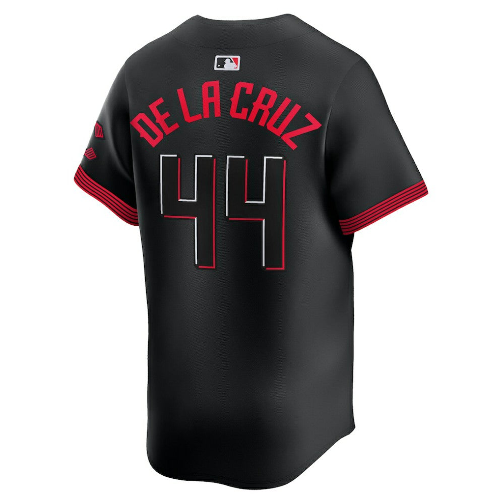 Elly De La Cruz Cincinnati Reds Nike City Connect Limited Jersey - Black - Nike Discount