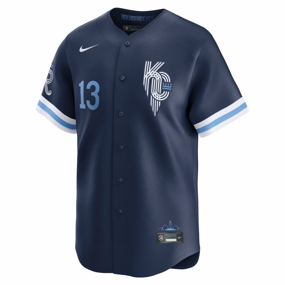 Salvador Perez Kansas City Royals Nike City Connect Limited Jersey - Navy - Nike Online