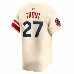 Mike Trout Los Angeles Angels Nike City Connect Limited Jersey - Natural - Nike Lifestyle