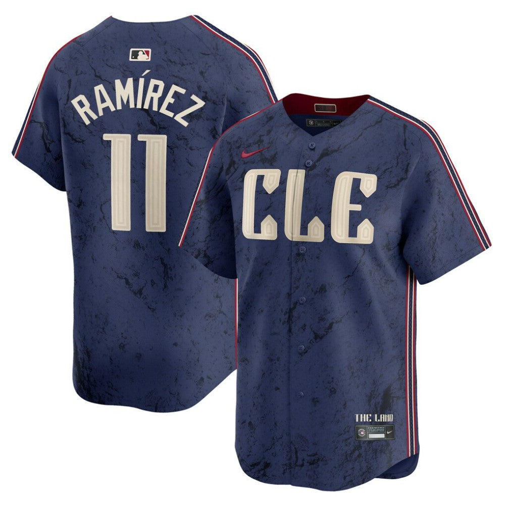 José Ramírez Cleveland Guardians Nike City Connect Limited Player Jersey - Navy - Nike Sale