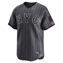 Francisco Lindor New York Mets Nike City Connect Limited Jersey - Gray - Nike Sale
