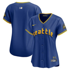 Seattle Mariners Nike Women's City Connect Limited Jersey - Royal - Nike on Sale