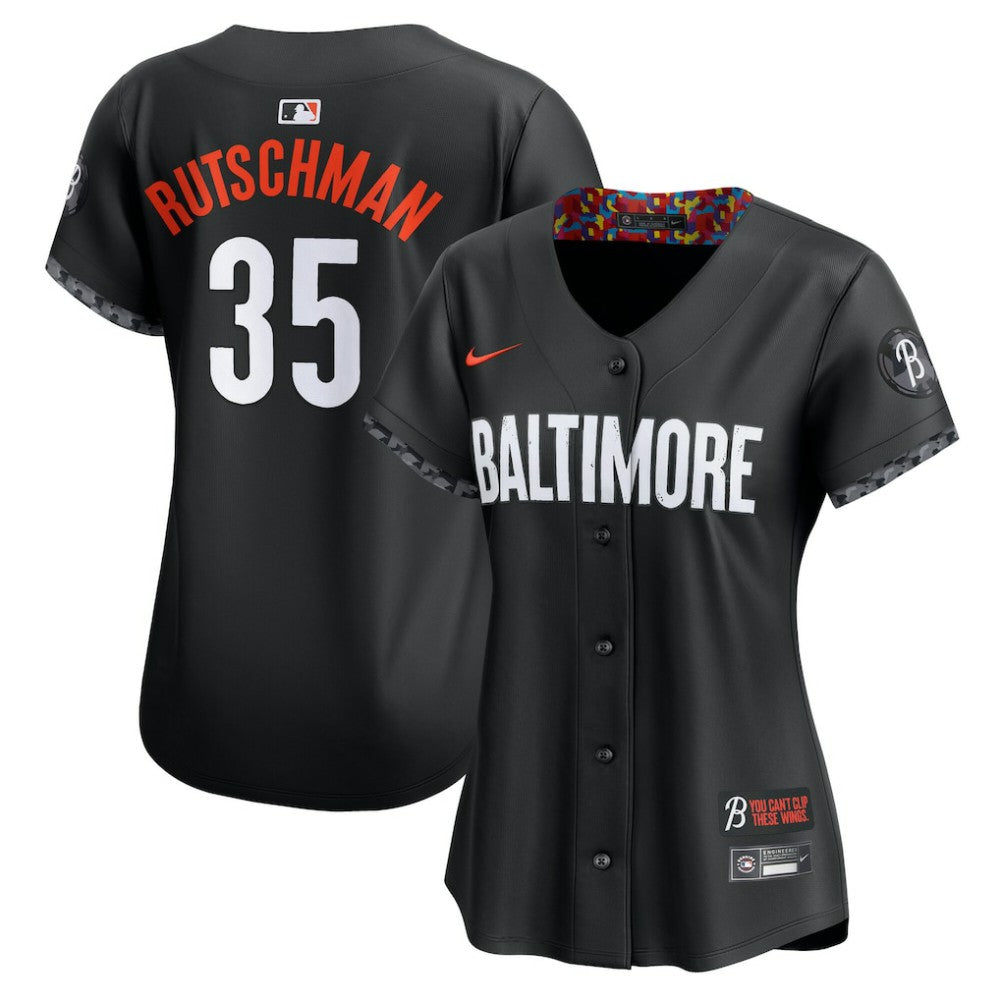 Adley Rutschman Baltimore Orioles Nike Women's City Connect Limited Jersey - Black - Nike Sale
