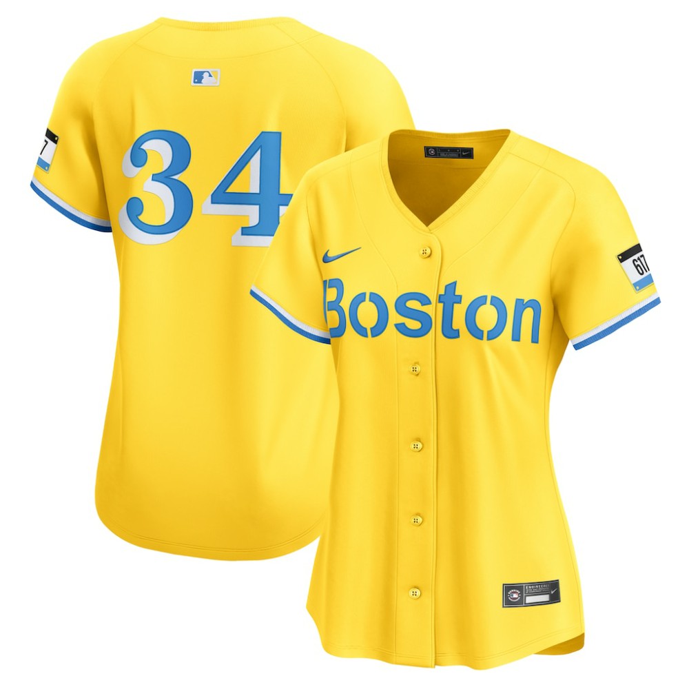 David Ortiz Boston Red Sox Nike Women's City Connect Limited Jersey - Gold - Nike Discount