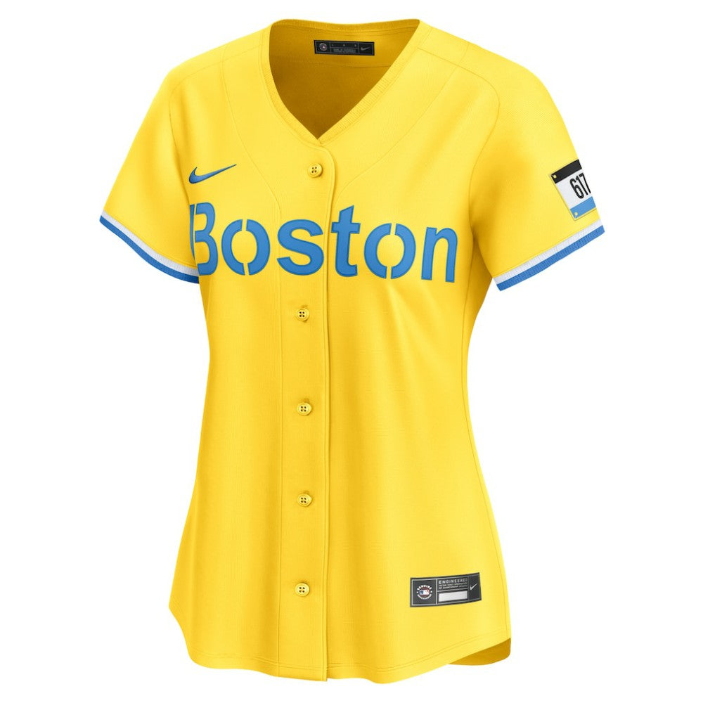 David Ortiz Boston Red Sox Nike Women's City Connect Limited Jersey - Gold - Nike Discount