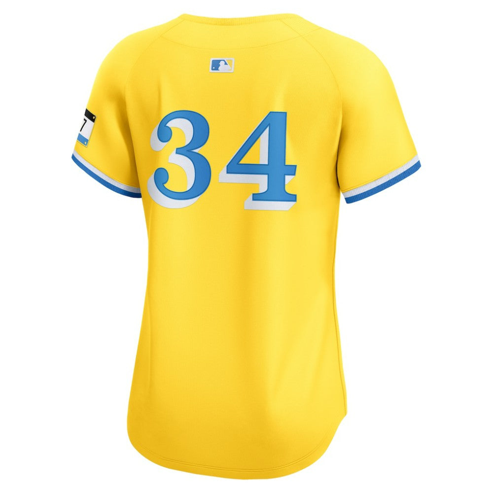 David Ortiz Boston Red Sox Nike Women's City Connect Limited Jersey - Gold - Nike Discount