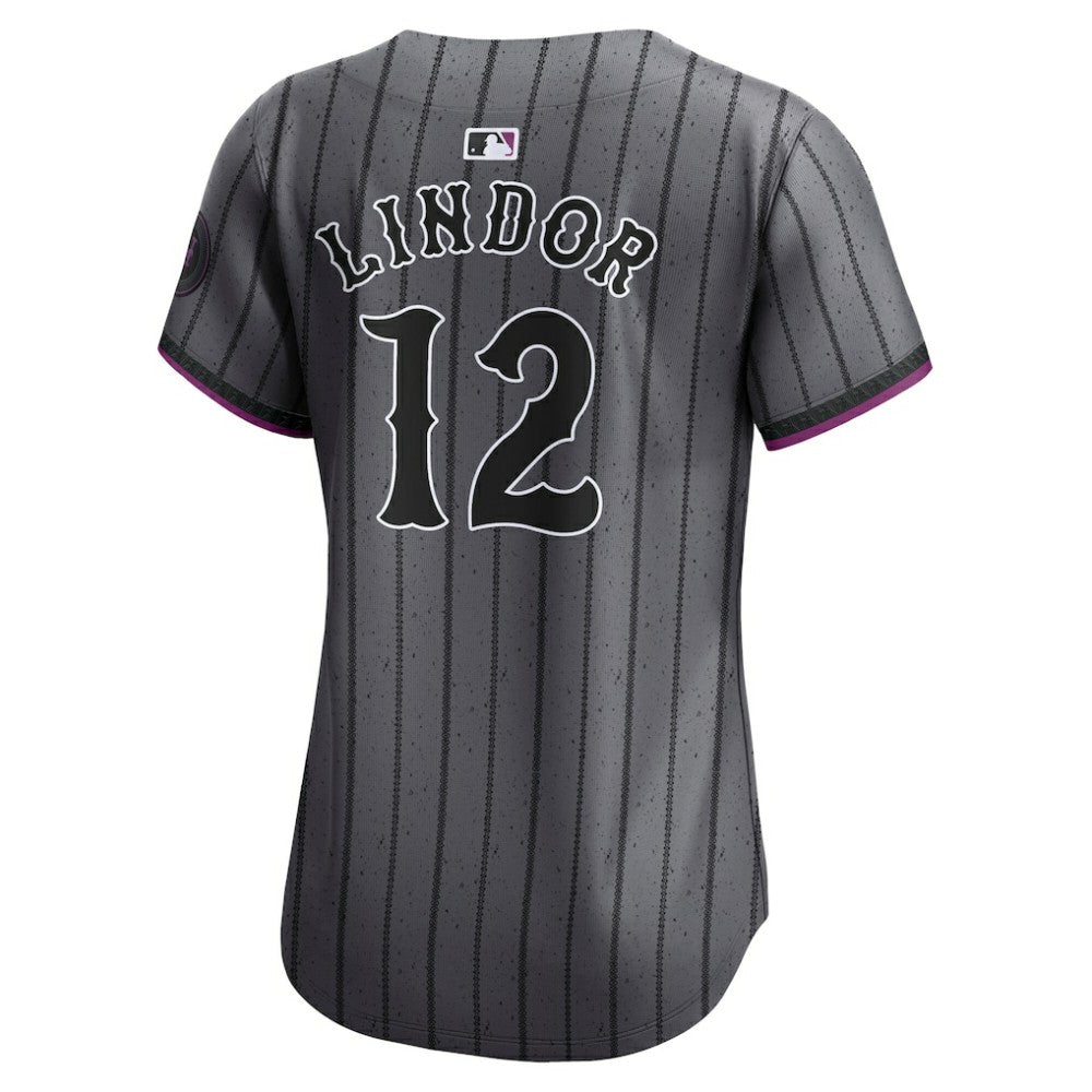 Francisco Lindor New York Mets Nike Women's City Connect Limited Jersey - Gray - Nike Online