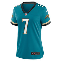Nike Brian Thomas Jr. Jacksonville Jaguars Women's Prowler Throwback Game Jersey Teal