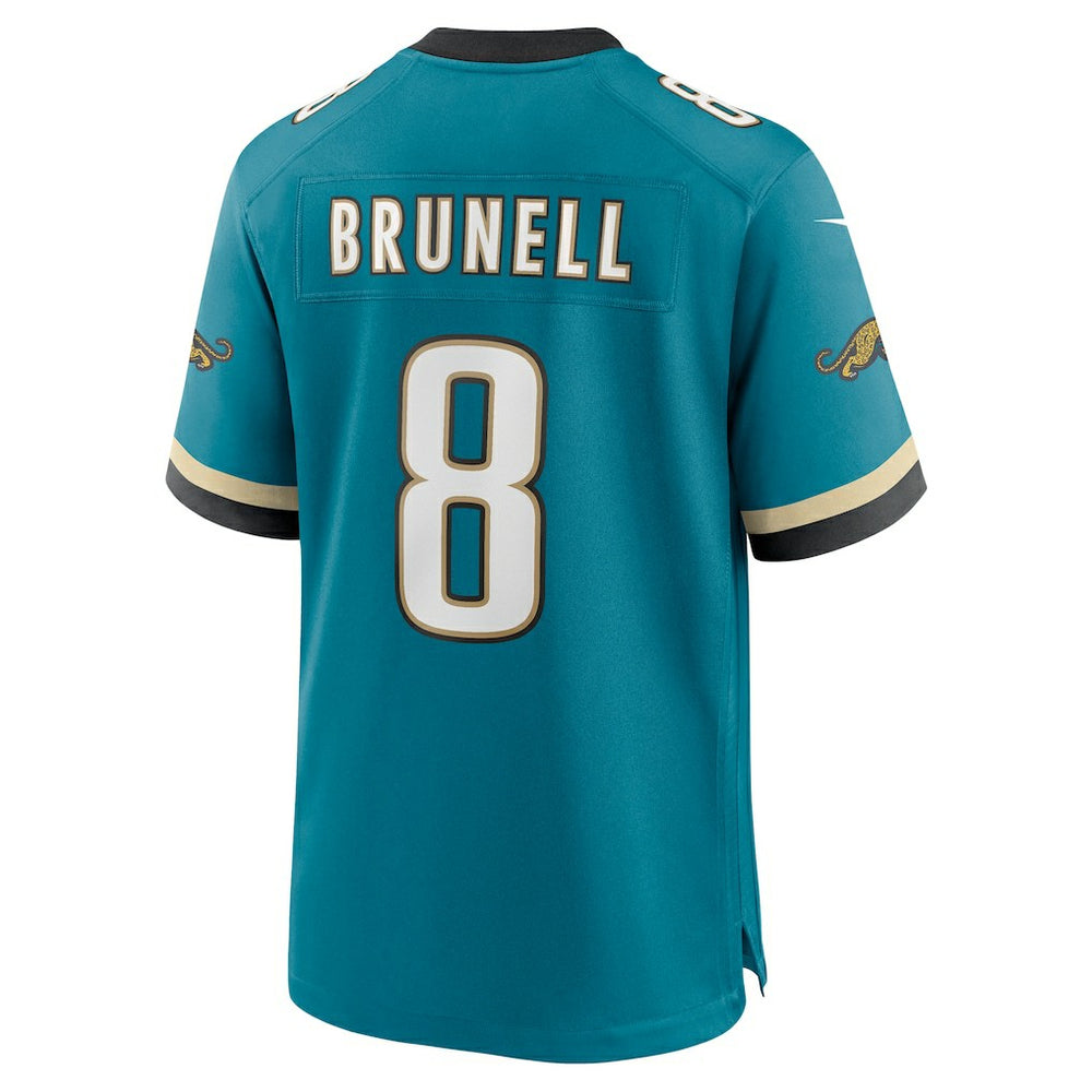 Nike Mark Brunell Jacksonville Jaguars Retired Player Alternate Game Jersey Teal