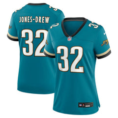 Nike Maurice Jones-Drew Jacksonville Jaguars Women's Prowler Throwback Retired Player Game Jersey Teal