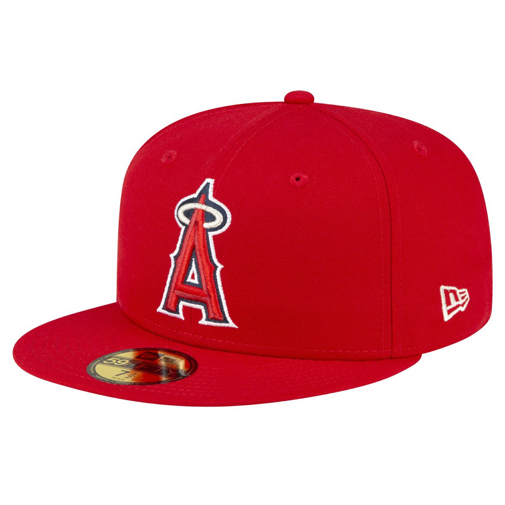 Los Angeles Angels New Era Game Authentic Collection On Field 59FIFTY Fitted Hat - Red - New Era Online