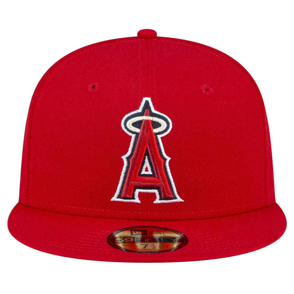 Los Angeles Angels New Era Game Authentic Collection On Field 59FIFTY Fitted Hat - Red - New Era Online