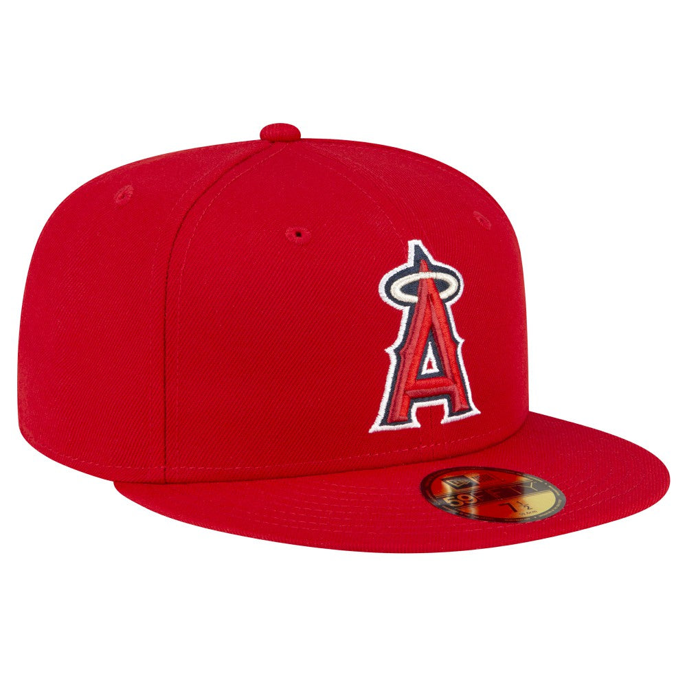 Los Angeles Angels New Era Game Authentic Collection On Field 59FIFTY Fitted Hat - Red - New Era Online