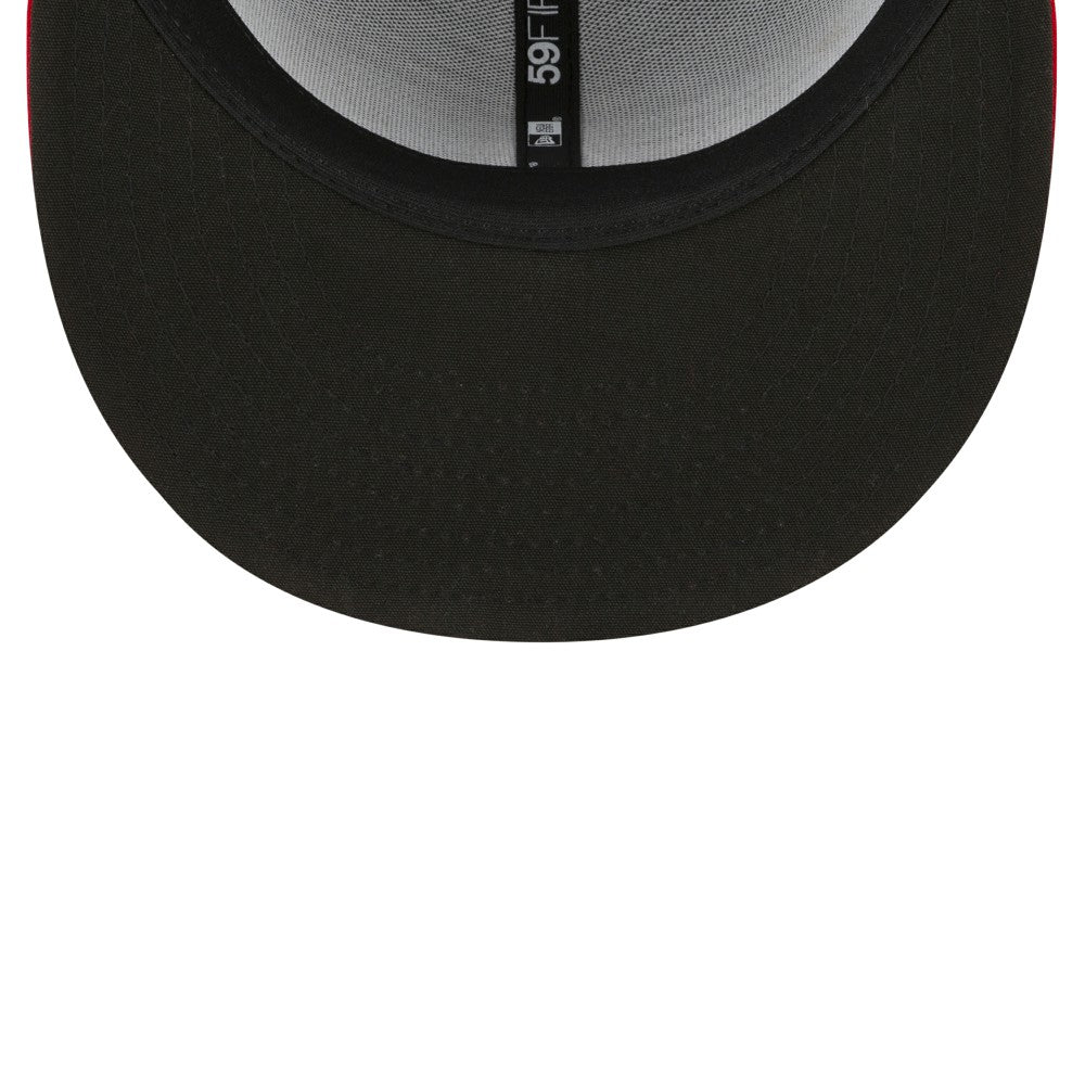Los Angeles Angels New Era Game Authentic Collection On Field 59FIFTY Fitted Hat - Red - New Era Online