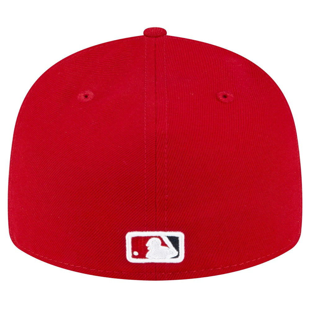 Los Angeles Angels New Era Game Authentic Collection On-Field Low Profile 59FIFTY Fitted Hat - Red - New Era on Sale