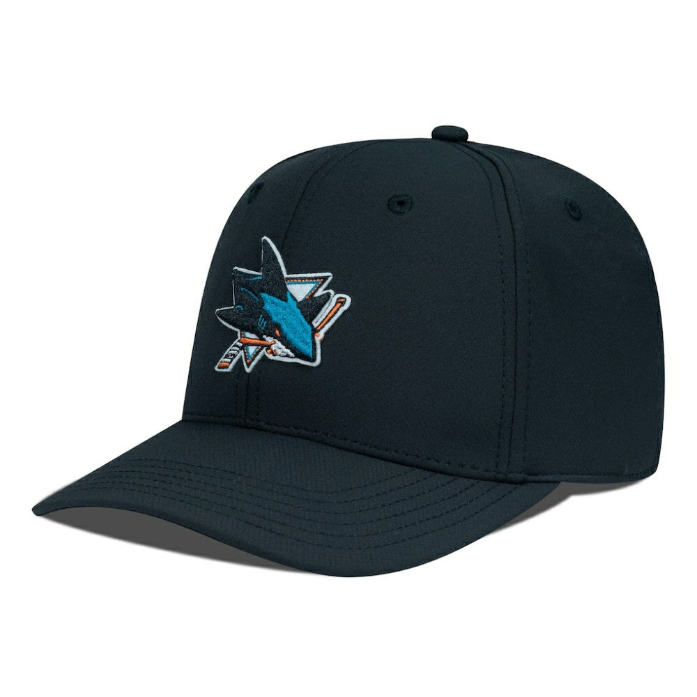 San Jose Sharks Levelwear Rise Flex Hat - Black - NHL 201957927