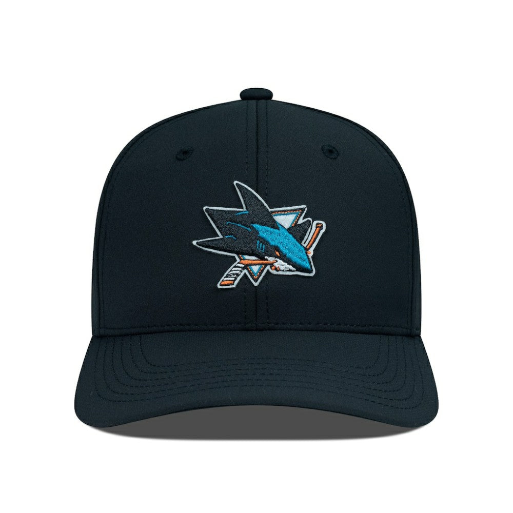 San Jose Sharks Levelwear Rise Flex Hat - Black - NHL 201957927
