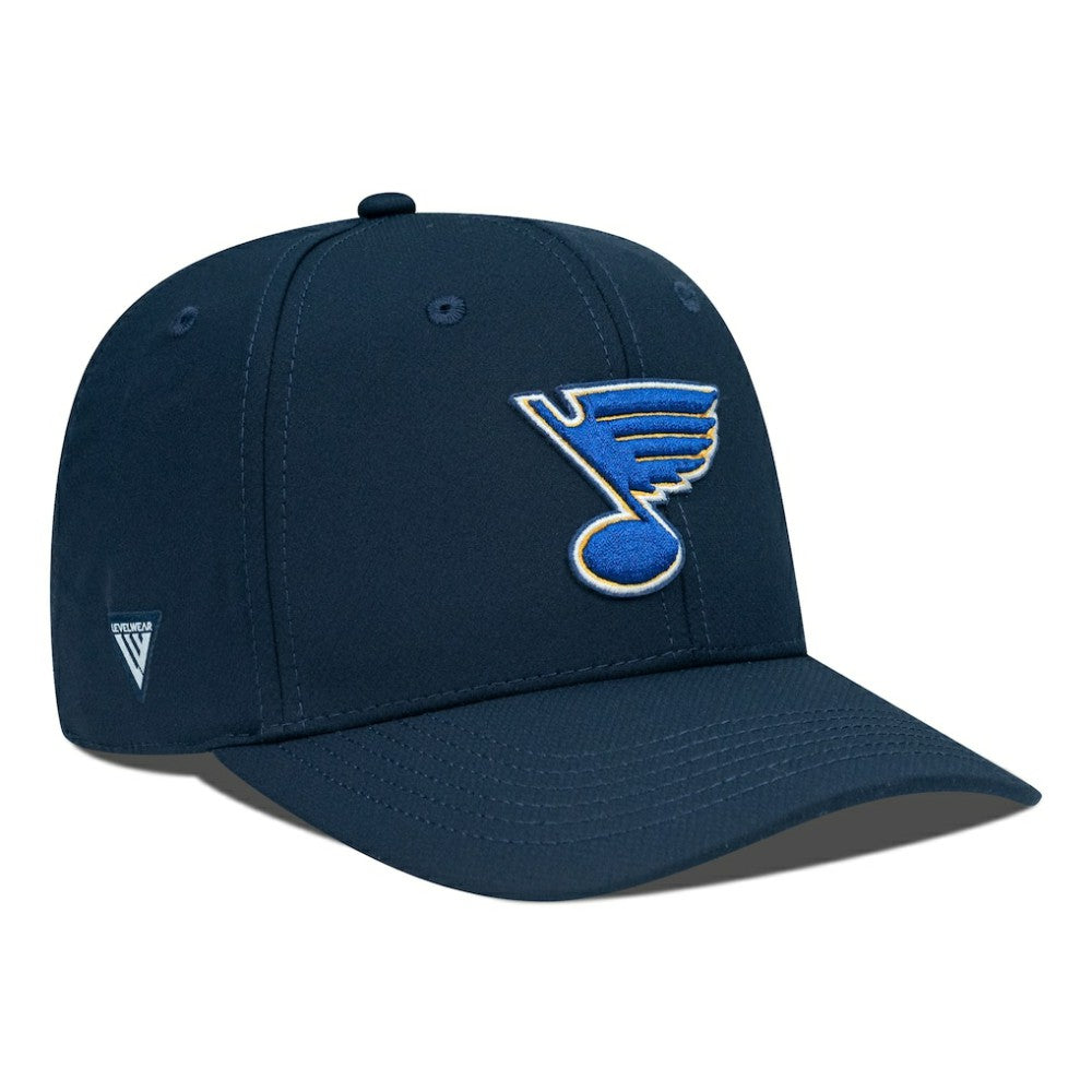 St. Louis Blues Levelwear Rise Flex Hat - Navy - NHL 201957928
