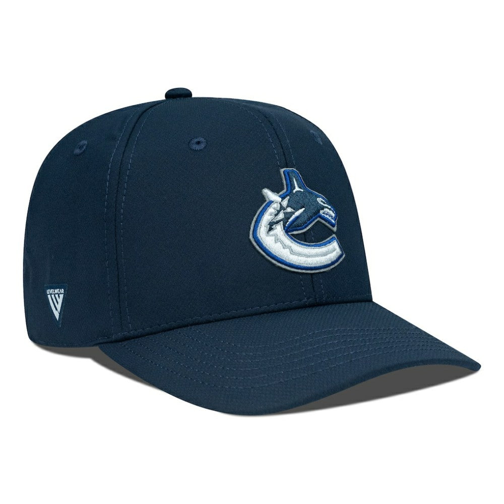 Vancouver Canucks Levelwear Rise Flex Hat - Navy - NHL 201957929