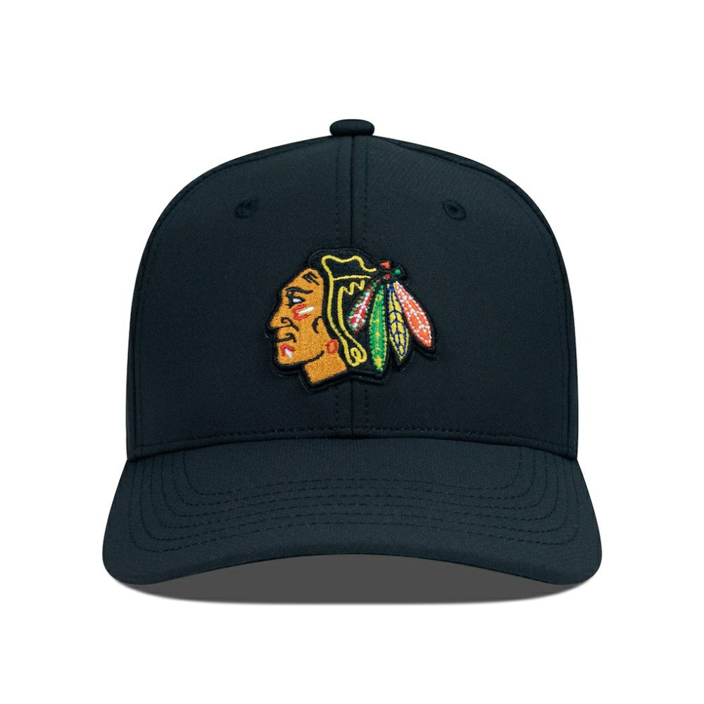 Chicago Blackhawks Levelwear Rise Flex Hat - Black - NHL 201957934
