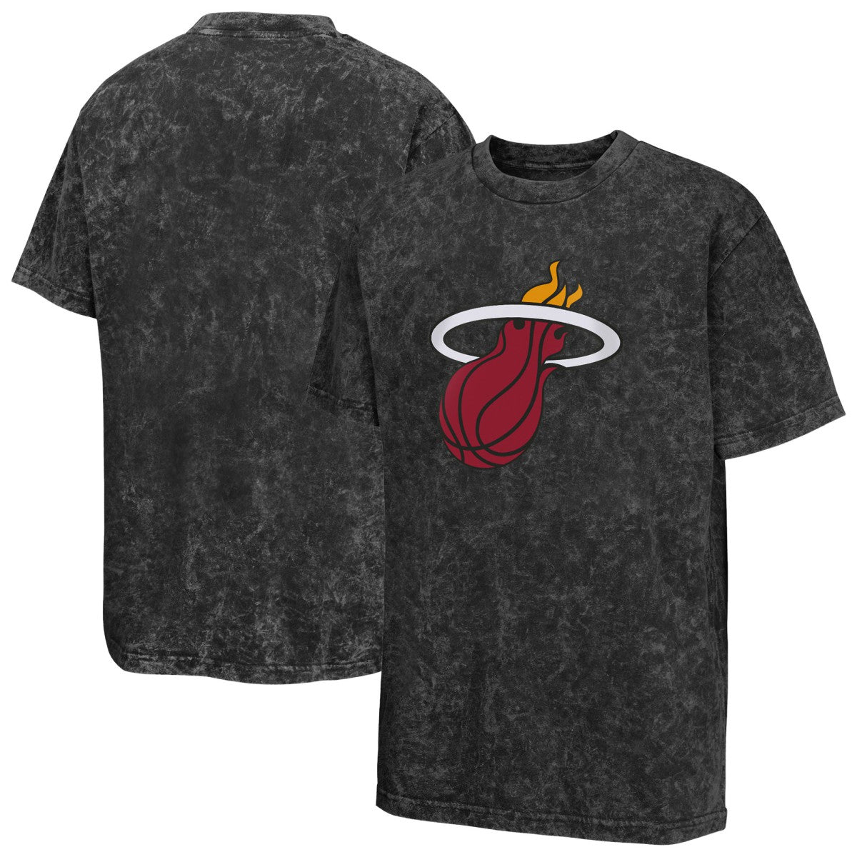 Miami Heat Youth Rugged Defense T-Shirt Black