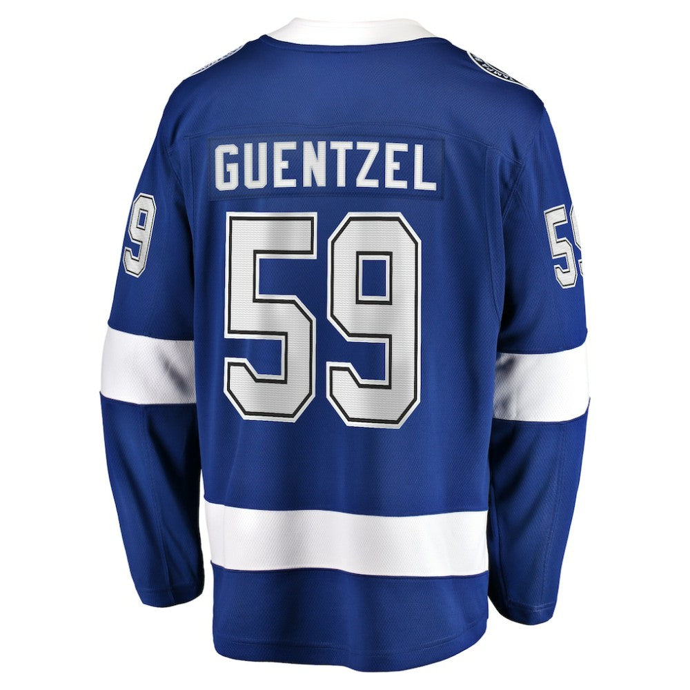 Jake Guentzel Tampa Bay Lightning Fanatics Home Premier Breakaway Player Jersey - Blue - NHL 201959775