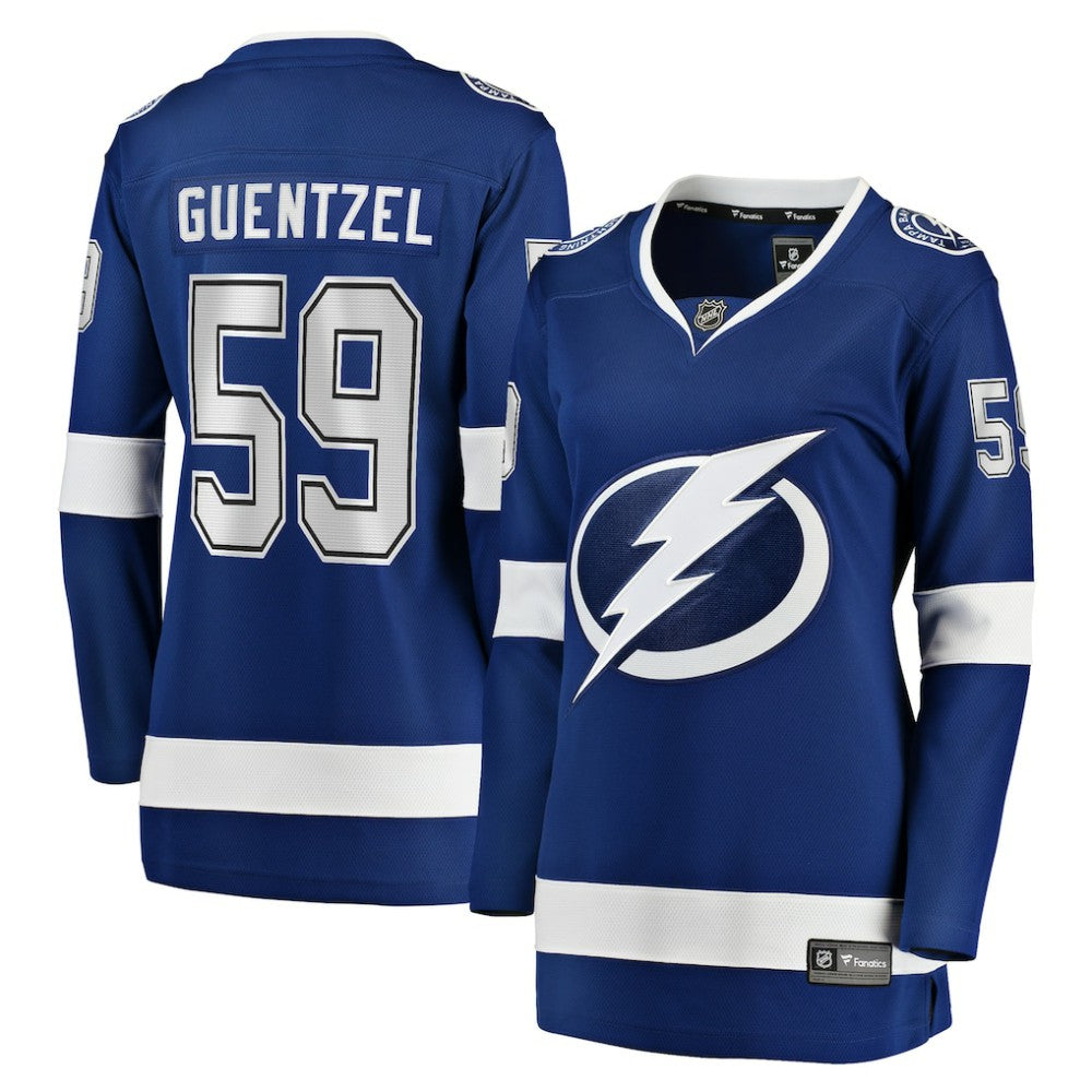 Jake Guentzel Tampa Bay Lightning Fanatics Women's Home Premier Breakaway Player Jersey Breakaway Jersey - Blue - NHL 201959776