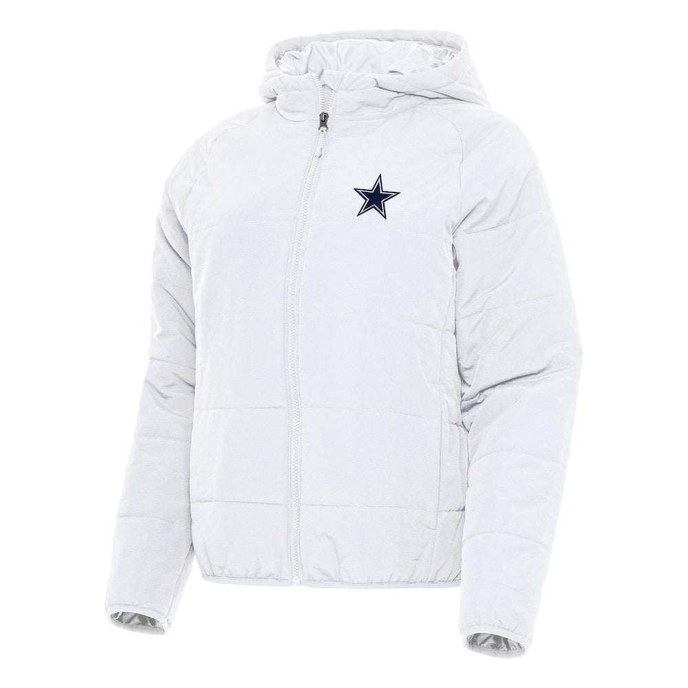 Dallas Cowboys Antigua Women's Universe Full-Zip Hoodie Jacket White